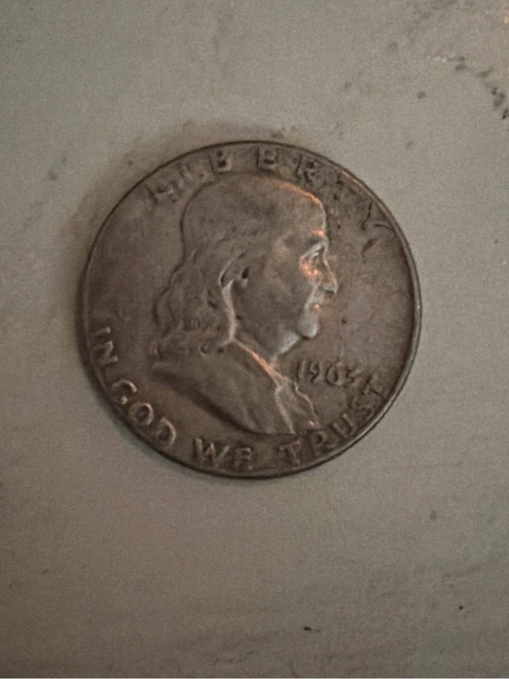 Franklin Half Dollar 1963 (c1)